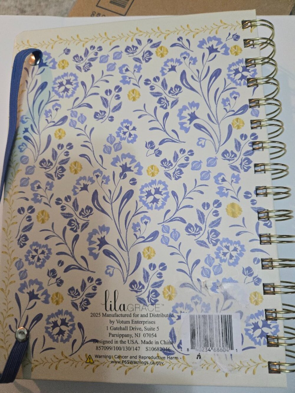 Journal Set: Bloom with Grace Journal, 1 sticky note pads, Refillable Ballpoint - Picture 2 of 6